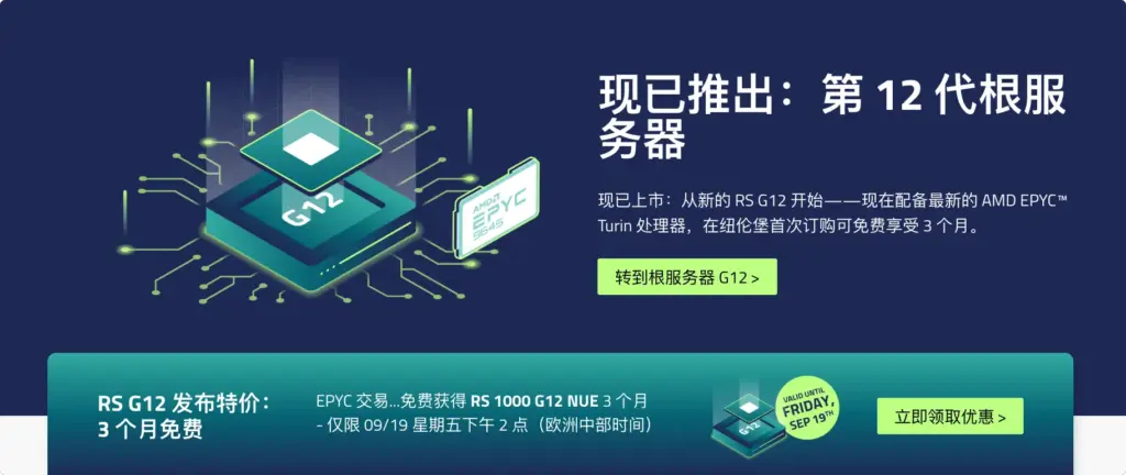 Netcup G12 Root server 上线